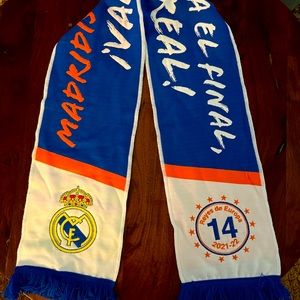 Real Madrid 14th Champions League Commemorative Scarf - for True Madridistas!